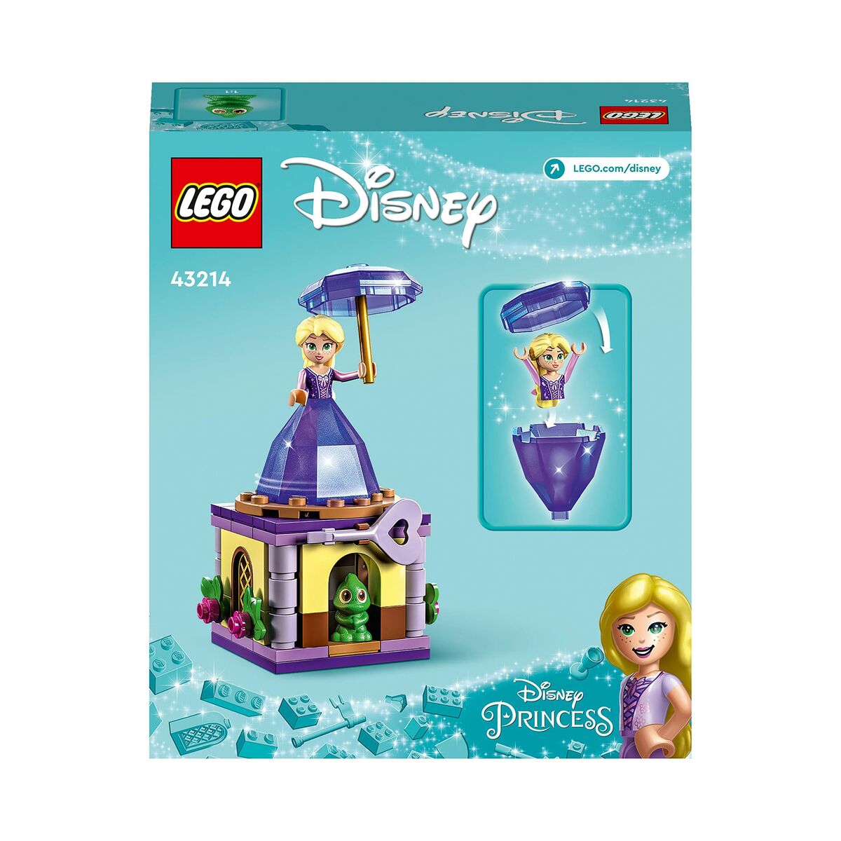 Building Game + Figures Lego Princess 43214 Rapunzing Rappilloning - Little Baby Shop