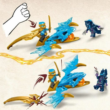 Playset Lego 71802 Nya's Rising Dragon Attack - Little Baby Shop