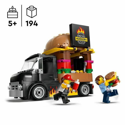 Playset Lego 60404 Hamburger truck - Little Baby Shop