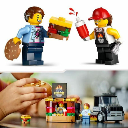 Playset Lego 60404 Hamburger truck - Little Baby Shop