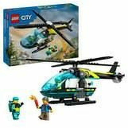 Playset Lego 60405 Emergency rescue helicopter - Little Baby Shop