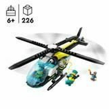 Playset Lego 60405 Emergency rescue helicopter - Little Baby Shop