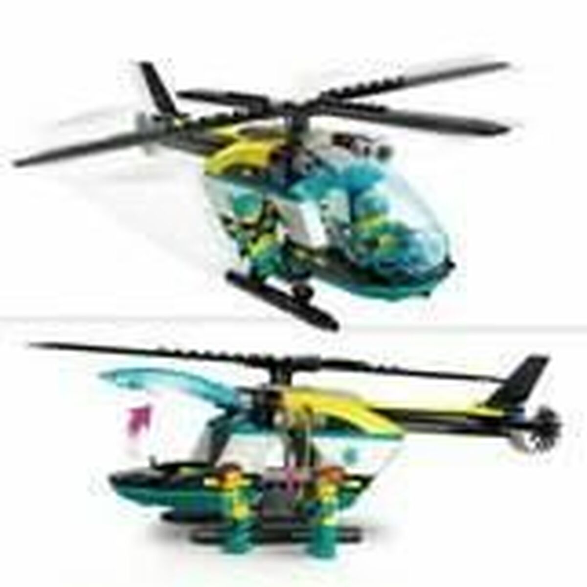 Playset Lego 60405 Emergency rescue helicopter - Little Baby Shop