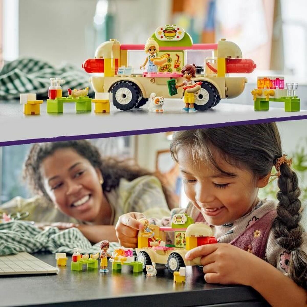 Playset Lego 42633 Hot Dog Truck - Little Baby Shop