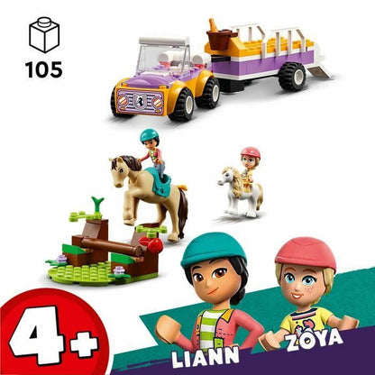 Playset Lego 42634 Horse & Pony Trailer - Little Baby Shop