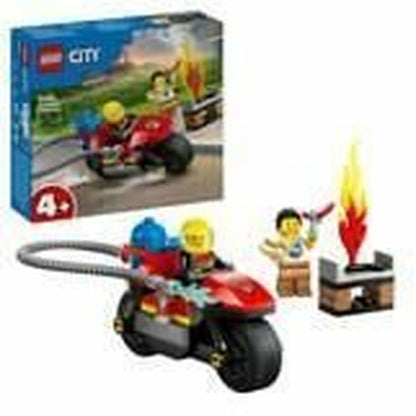 Playset Lego 60410 Fire Rescue Motorcycle 57 Pieces - Little Baby Shop