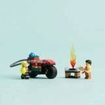 Playset Lego 60410 Fire Rescue Motorcycle 57 Pieces - Little Baby Shop