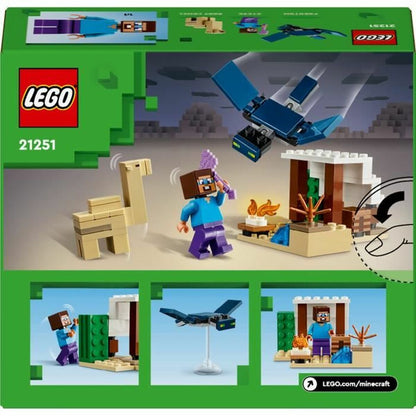 Playset Lego 21251 Minecraft : Steve´s Desert Expedition - Little Baby Shop