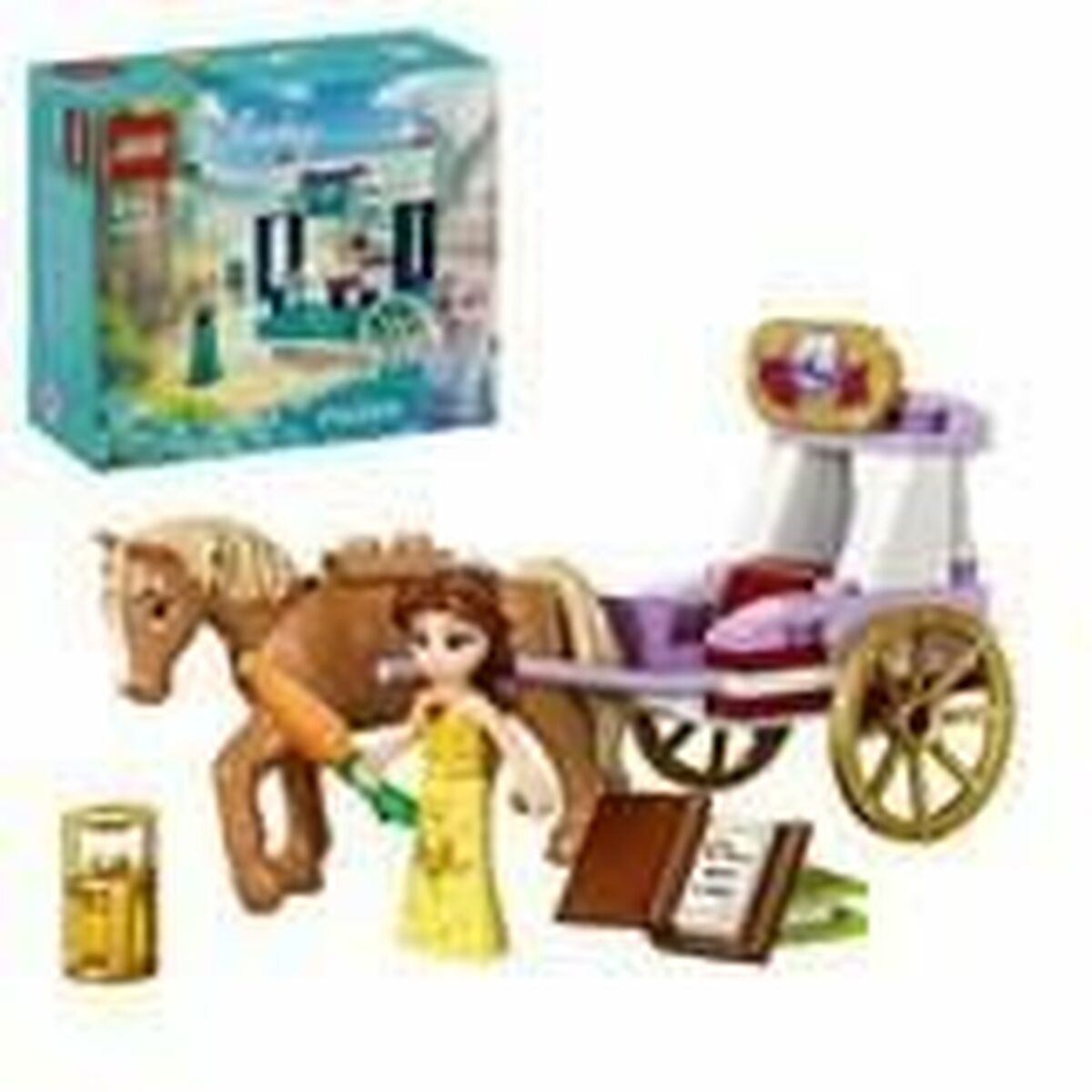 Playset Lego 43233 Bella's Fairy Tale Rickshaw - Little Baby Shop