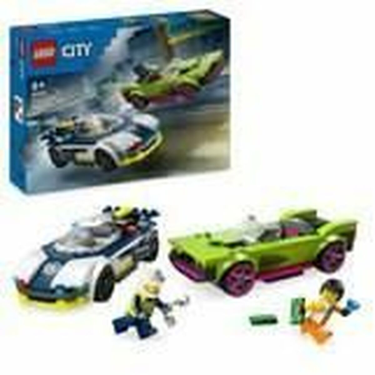 Playset Lego 60415 Police Car and Power Sport Car - Little Baby Shop