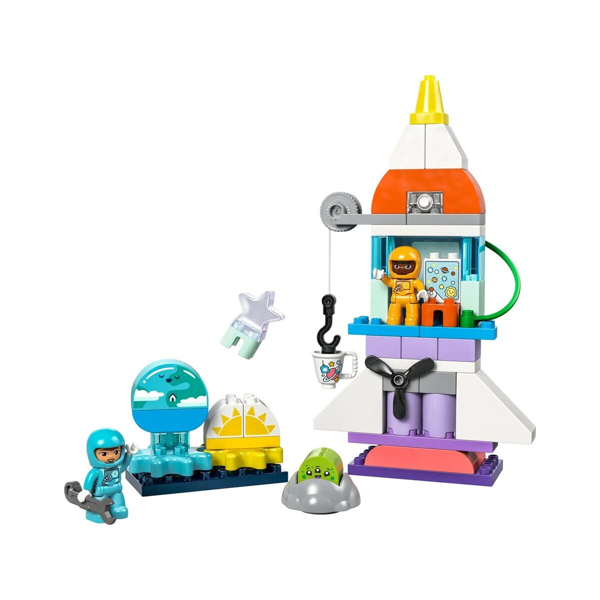 Playset Lego 10422  3 in 1 Space Shuttle Adventure 58 Pieces - Little Baby Shop