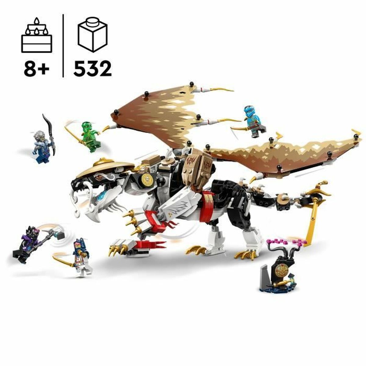 Playset Lego 71809 Master Dragon Egalt - Little Baby Shop