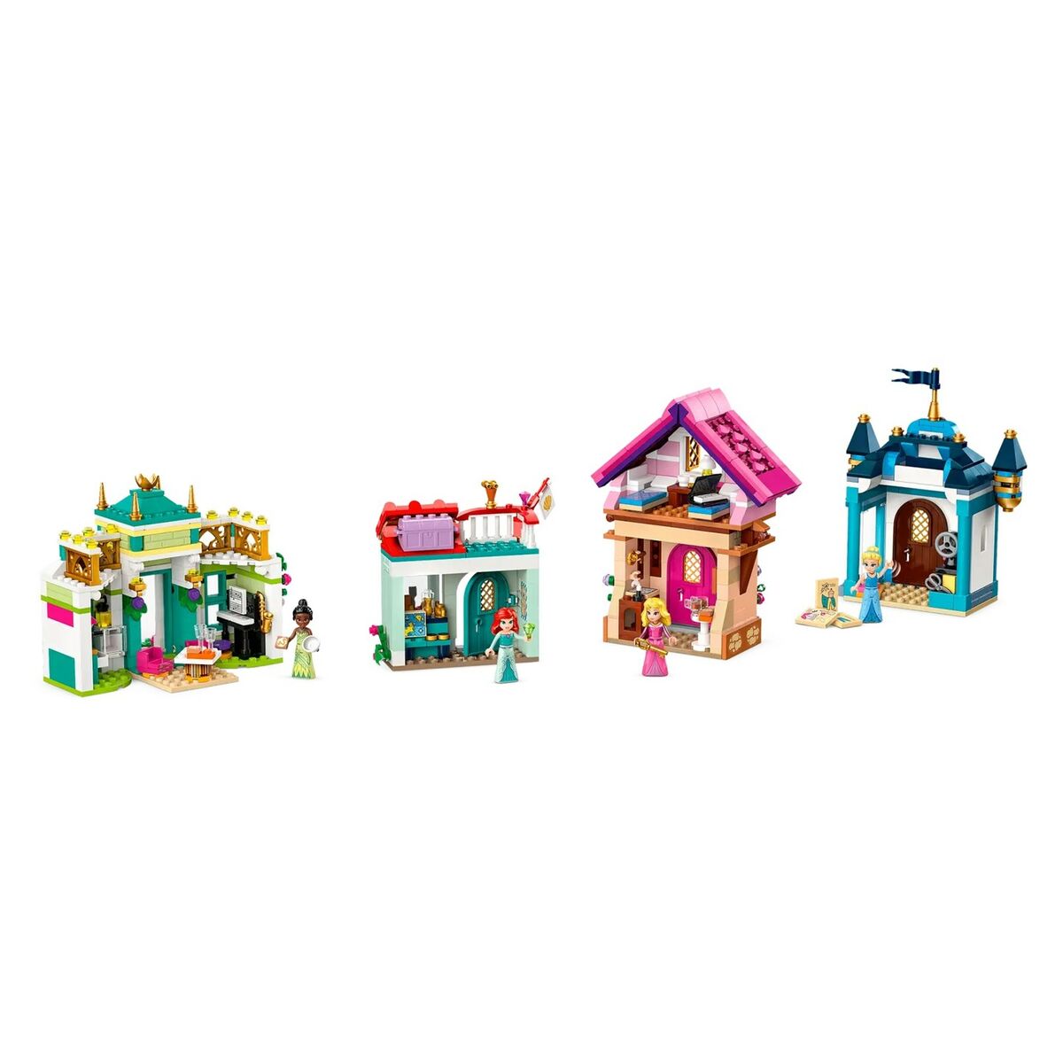 Playset Lego 43246 Disney Princess Market Adventure - Little Baby Shop