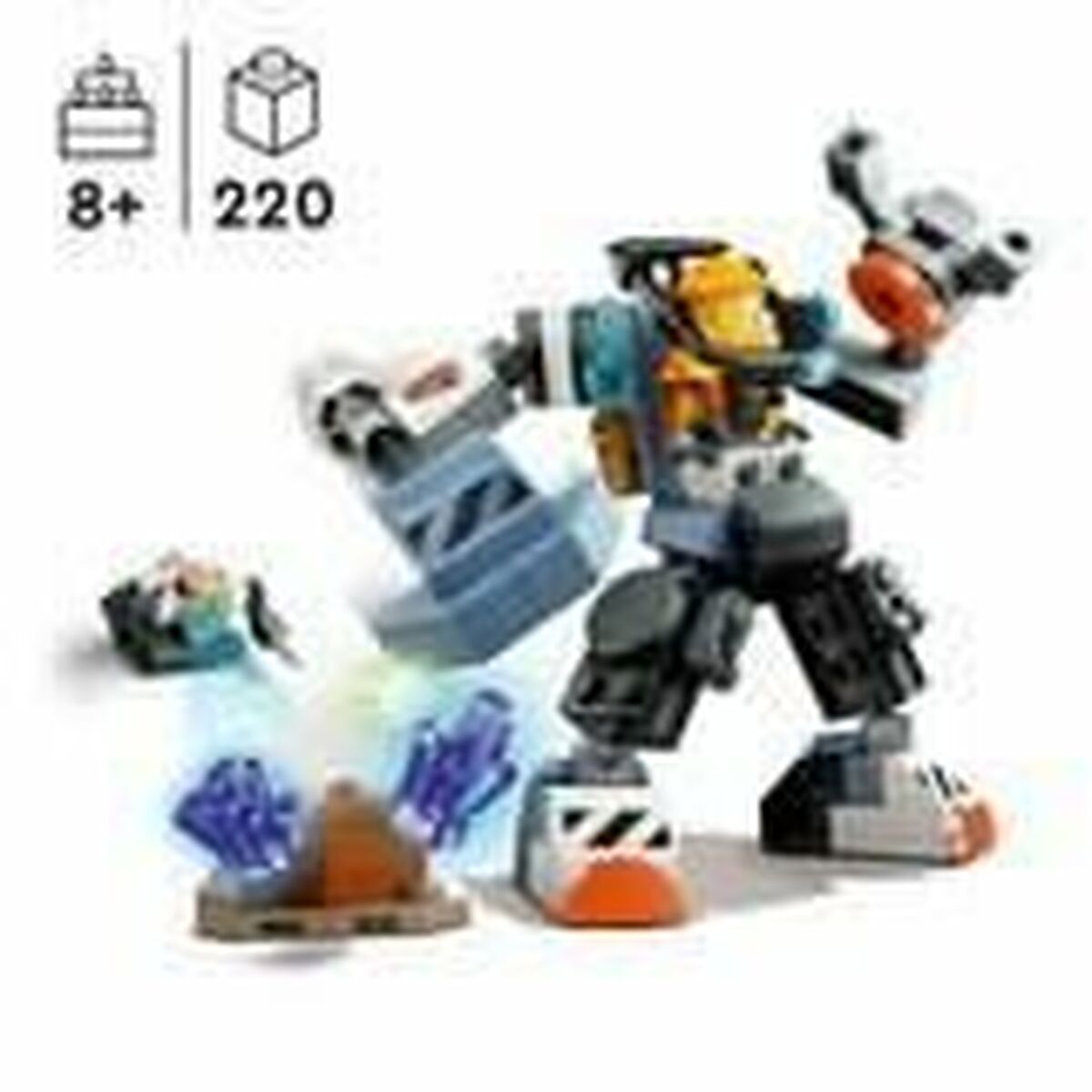 Playset Lego 60428 Space Construction Mecca 140 Pieces - Little Baby Shop