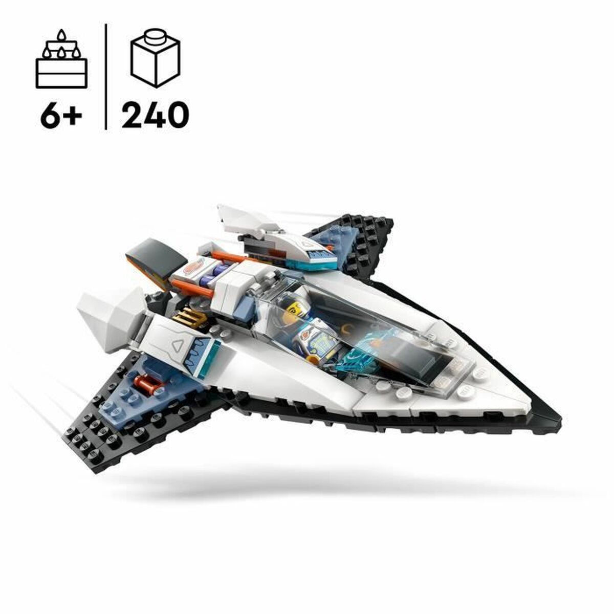 Playset Lego 60430 Interstellar Spaceship - Little Baby Shop