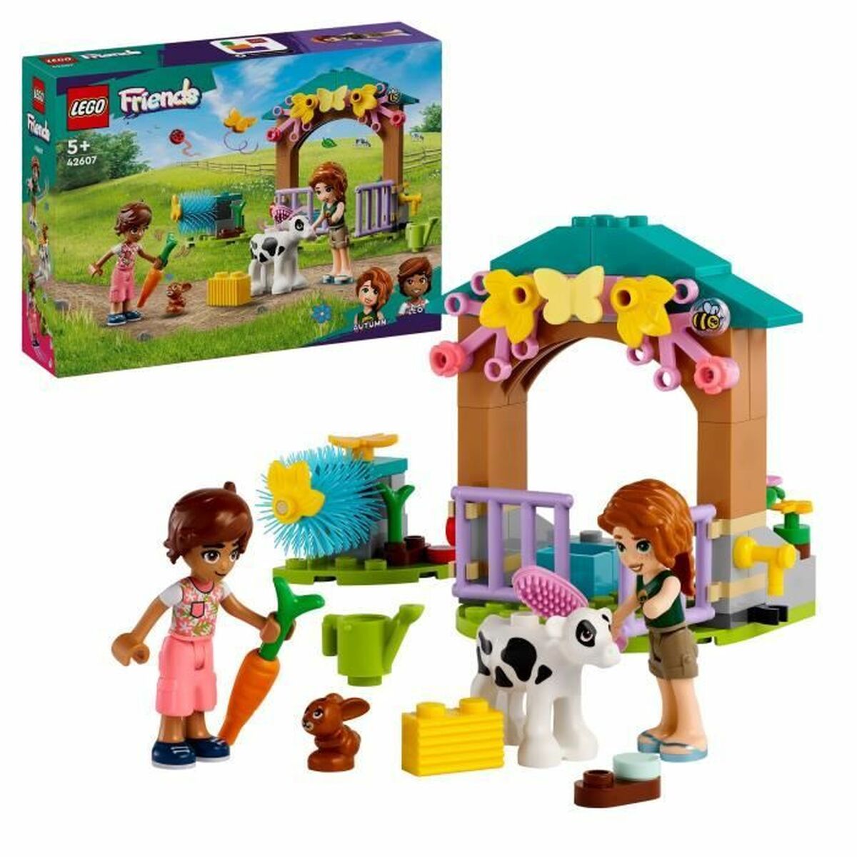 Playset Lego 42607 Autumn Calf Shed - Little Baby Shop