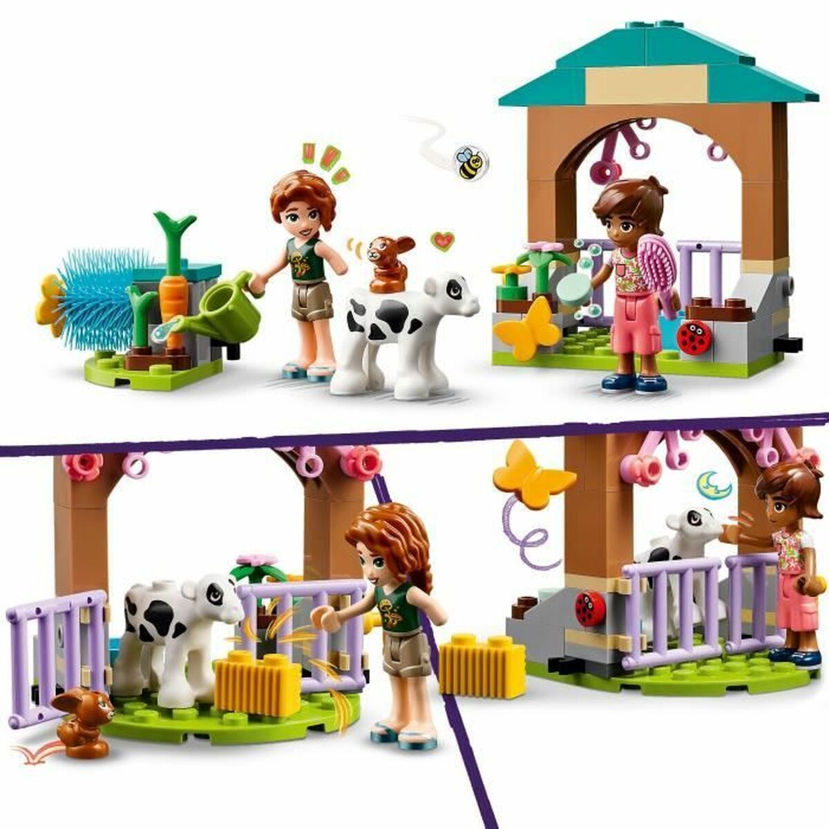 Playset Lego 42607 Autumn Calf Shed - Little Baby Shop