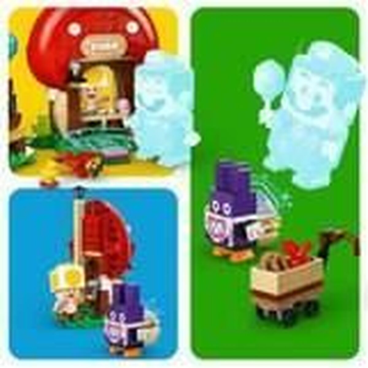 Playset Lego 71429 Expansion Set: Caco Gazapo at Toad's shop - Little Baby Shop