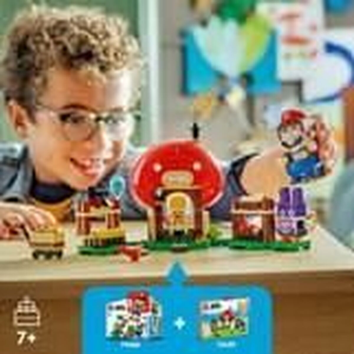 Playset Lego 71429 Expansion Set: Caco Gazapo at Toad's shop - Little Baby Shop