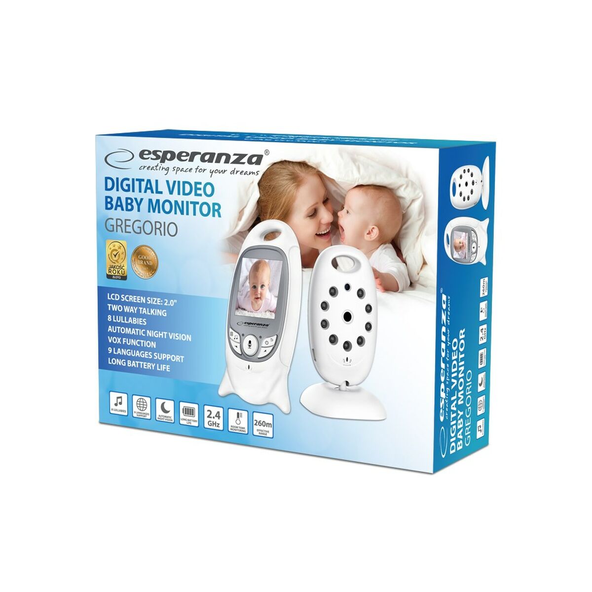 Baby Monitor Esperanza EHM001 - Little Baby Shop