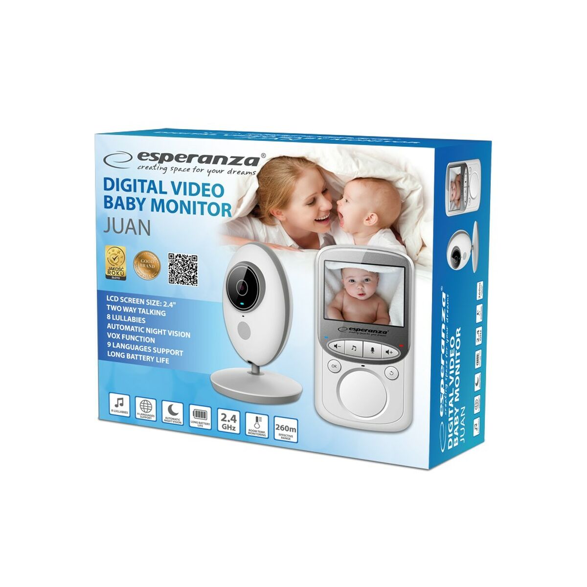 Baby Monitor Esperanza EHM003 - Little Baby Shop