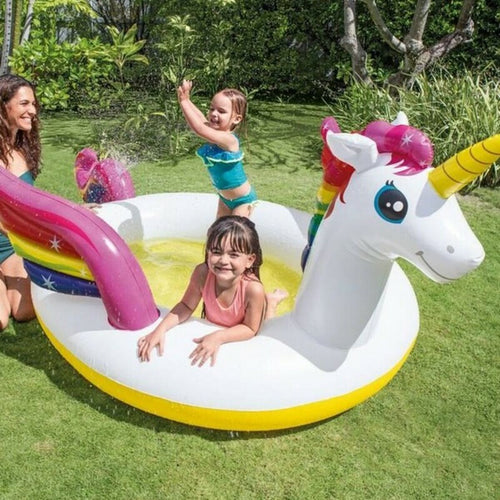 Inflatable pool Colorbaby 57441NP 151 L (272 x 193 x 104 cm) - Little Baby Shop