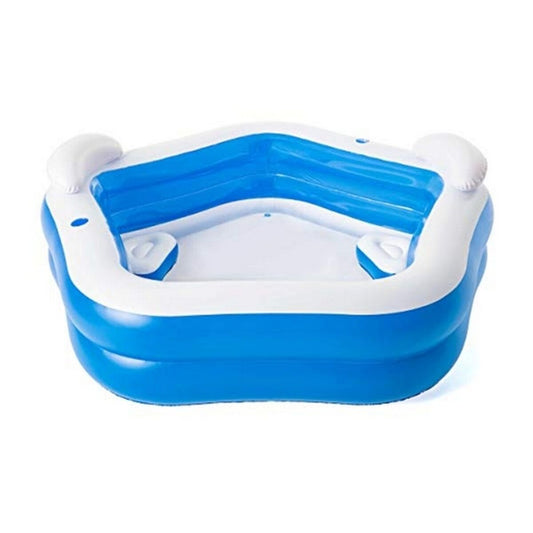 Children's pool Bestway 54153 213 x 206 x 69 cm - Little Baby Shop