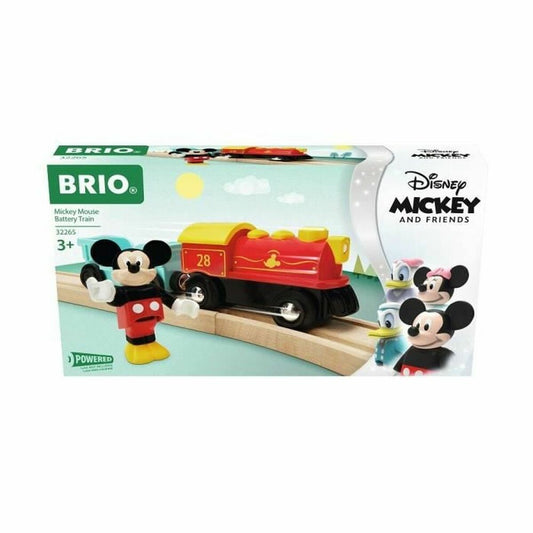 Playset Brio Micky Mouse Battery Train 3 Pieces - Little Baby Shop