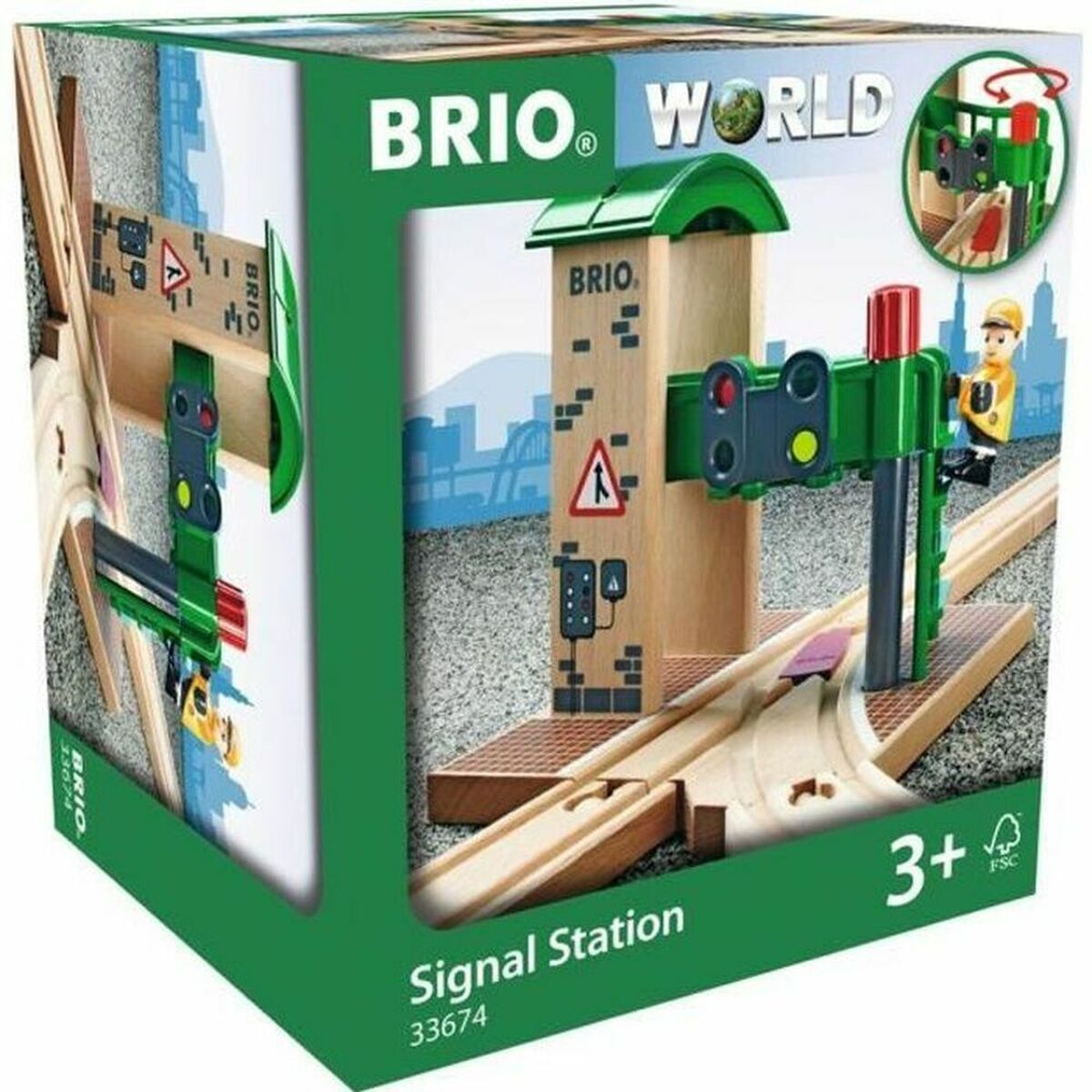 Playset Brio Station - Little Baby Shop