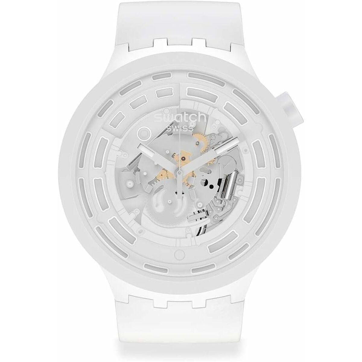 Infant's Watch Swatch BIOCERAMIC C-WHITE (Ø 47 mm) - Little Baby Shop