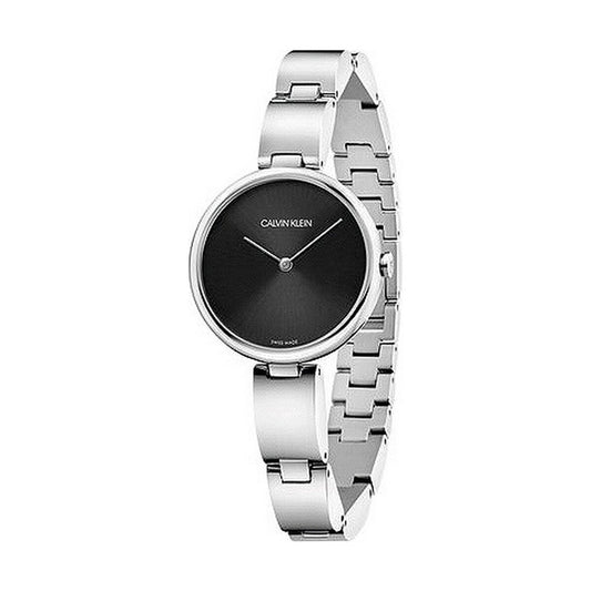 Ladies'Watch Calvin Klein WAVY (Ø 32 mm) - Little Baby Shop