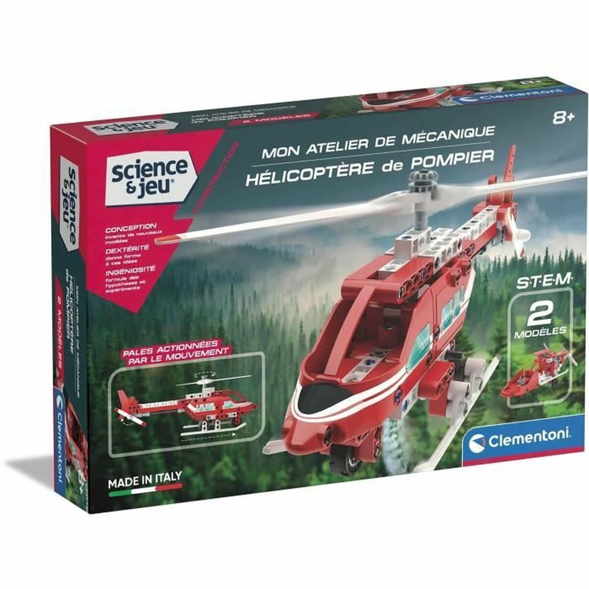 Helicopter Clementoni Firefighter - Little Baby Shop