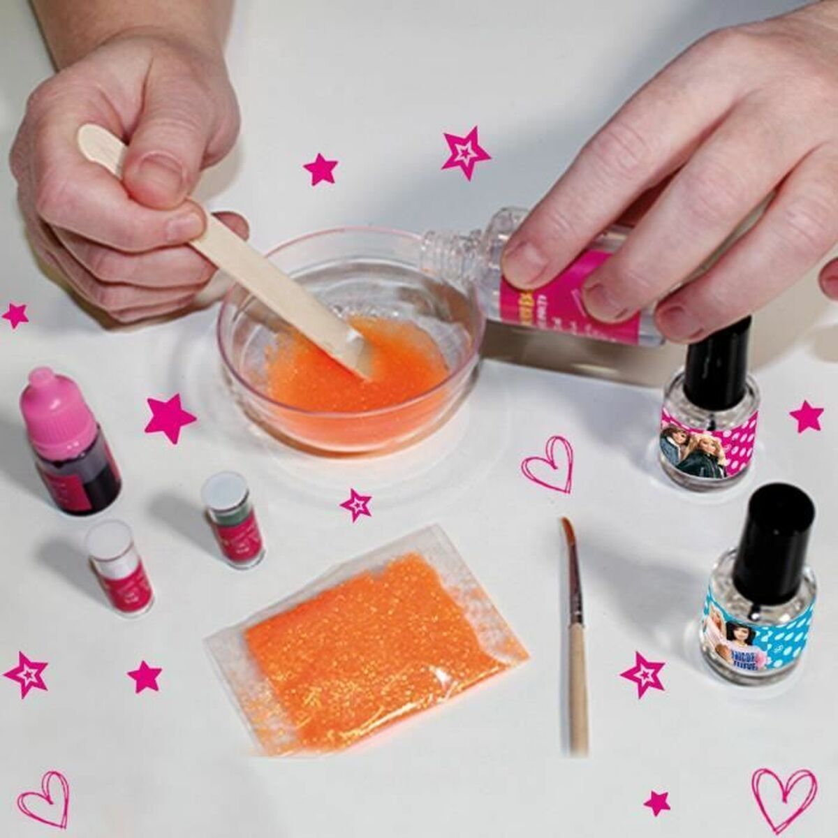 Manicure Set Lisciani Giochi Barbie nail art - Little Baby Shop