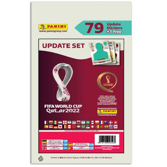 Pack of stickers Panini FIFA World Cup Qatar 2022 - Set Update - Little Baby Shop