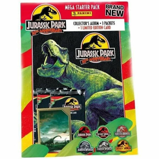 Pack of stickers Panini Jurassic Movie 3 TC - 30th birthday Album - Little Baby Shop