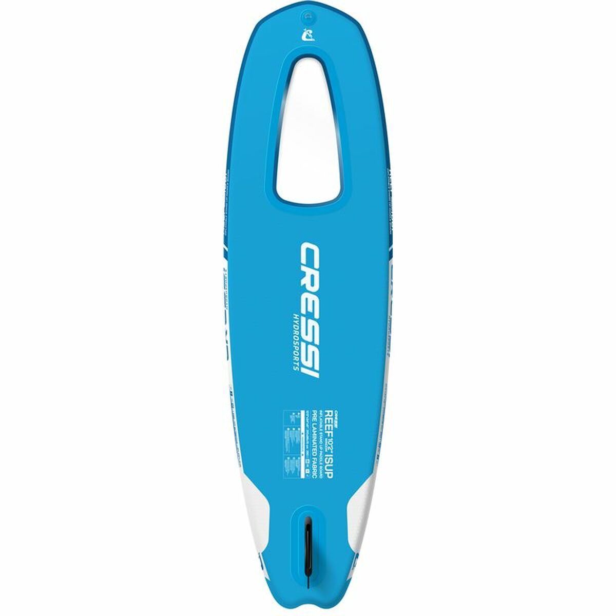 Paddle Surf Board Reef Window Cressi-Sub 10,2" Blue - Little Baby Shop