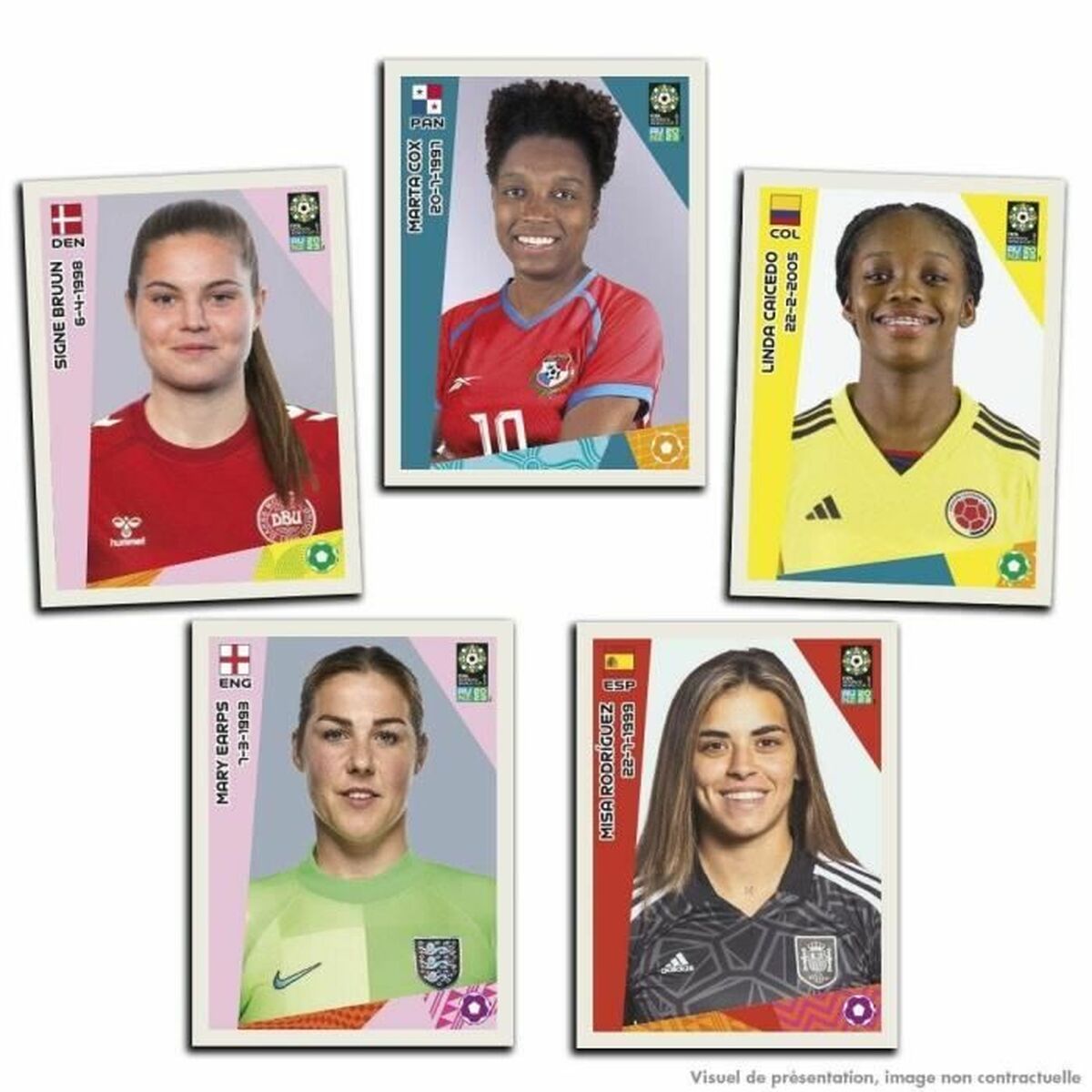 Pack of stickers Panini FIFA Women's World Cup AU/NZ 2023 36 Envelopes - Little Baby Shop