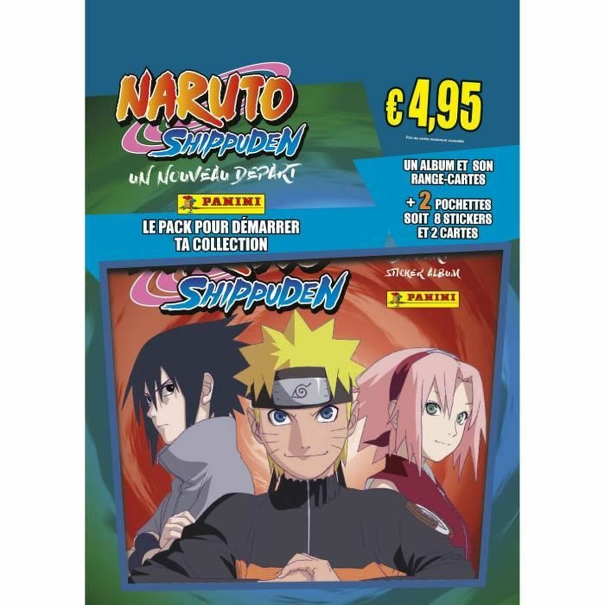 Sticker set Naruto Shippuden: A New Beginning - Panini - Little Baby Shop