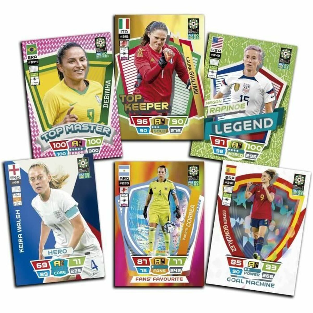 Collectible Cards Pack Panini Adrenalyn XL FIFA Women's World Cup AU/NZ 2023 - Little Baby Shop