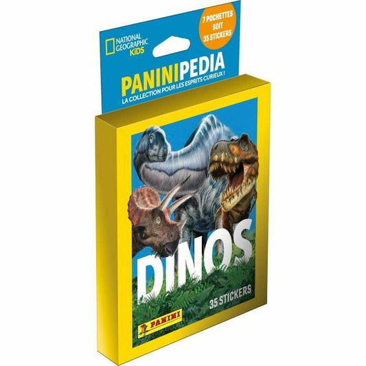 Pack of stickers Panini National Geographic - Dinos (FR) 7 Envelopes - Little Baby Shop