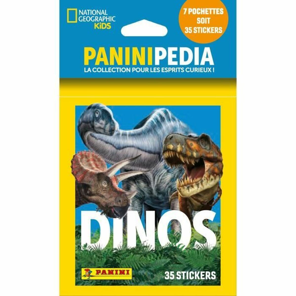 Pack of stickers Panini National Geographic - Dinos (FR) 7 Envelopes - Little Baby Shop