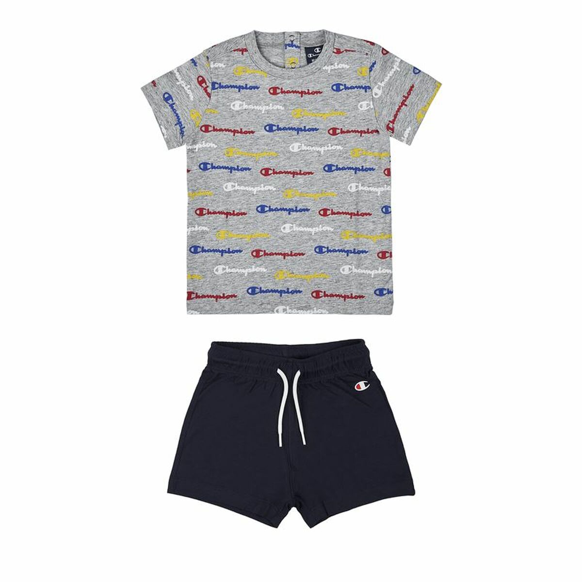 Children's Sports Outfit Champion Grey 2 Pieces - Little Baby Shop