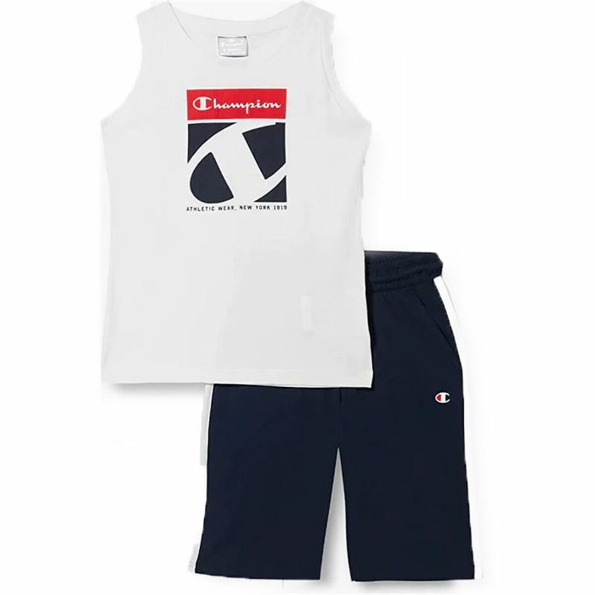 Children's Sports Outfit Champion White - Little Baby Shop