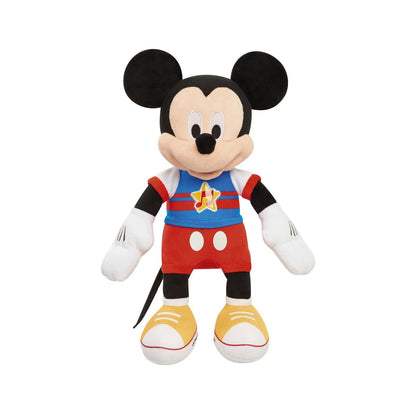 Musical Plush Toy Famosa MCC13 Mickey Mouse Lights with sound Polyester Plastic Multicolour (33 cm) - Little Baby Shop