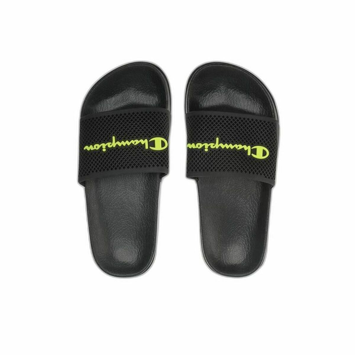 Flip Flops for Children Champion Slide Daytona B Black - Little Baby Shop