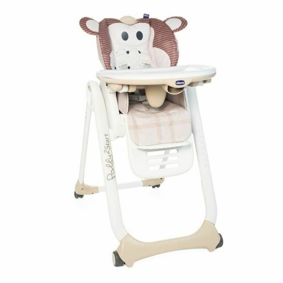 Highchair Chicco Polly 2 Start Monkey - Little Baby Shop