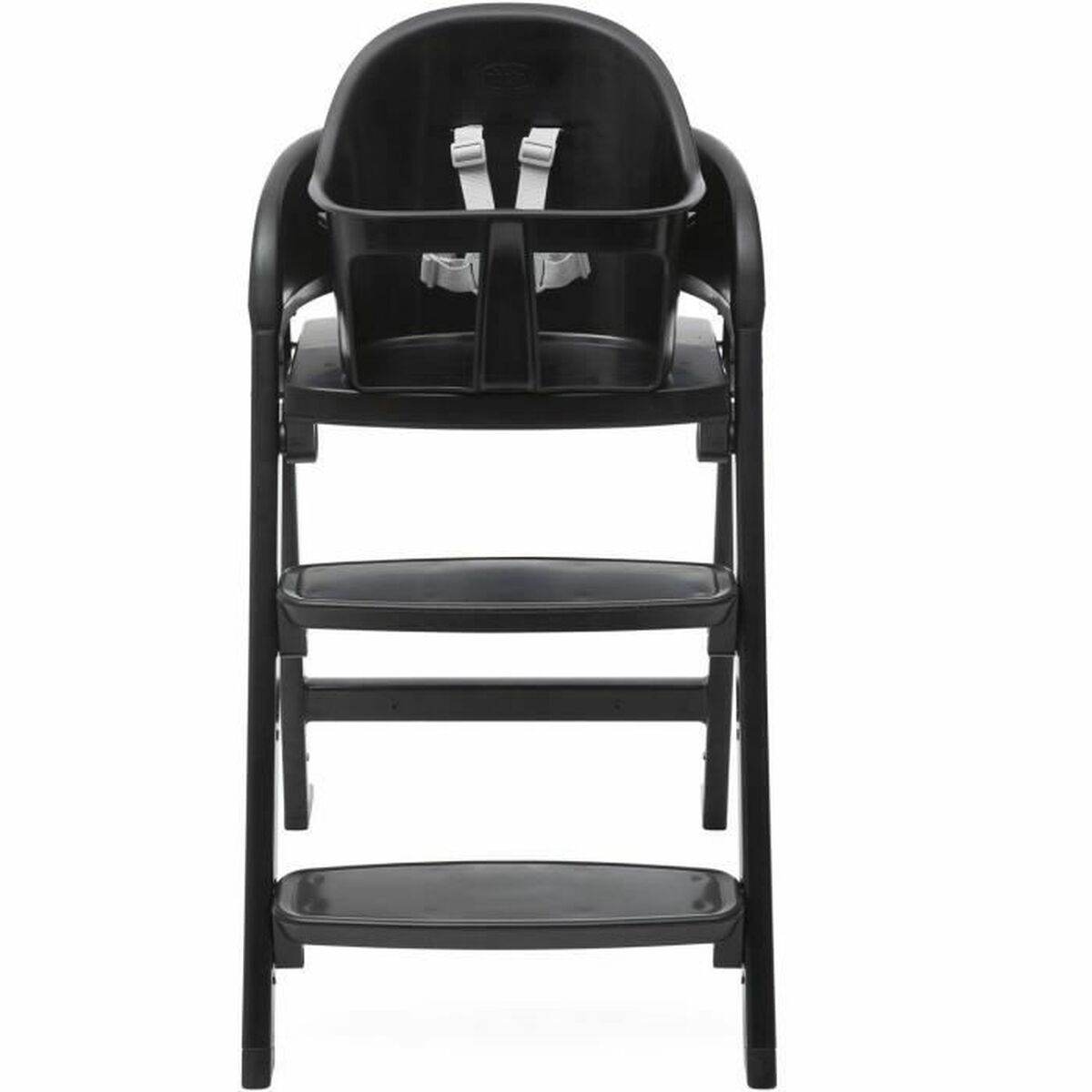 Highchair Chicco Crescendo Lite cairo coal Black Stainless steel - Little Baby Shop