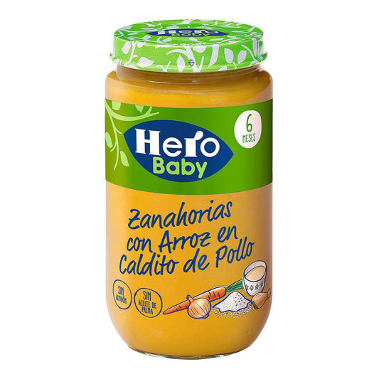 Baby food Hero Rice Zanahoria Caldo de Pollo (235 gr) - Little Baby Shop