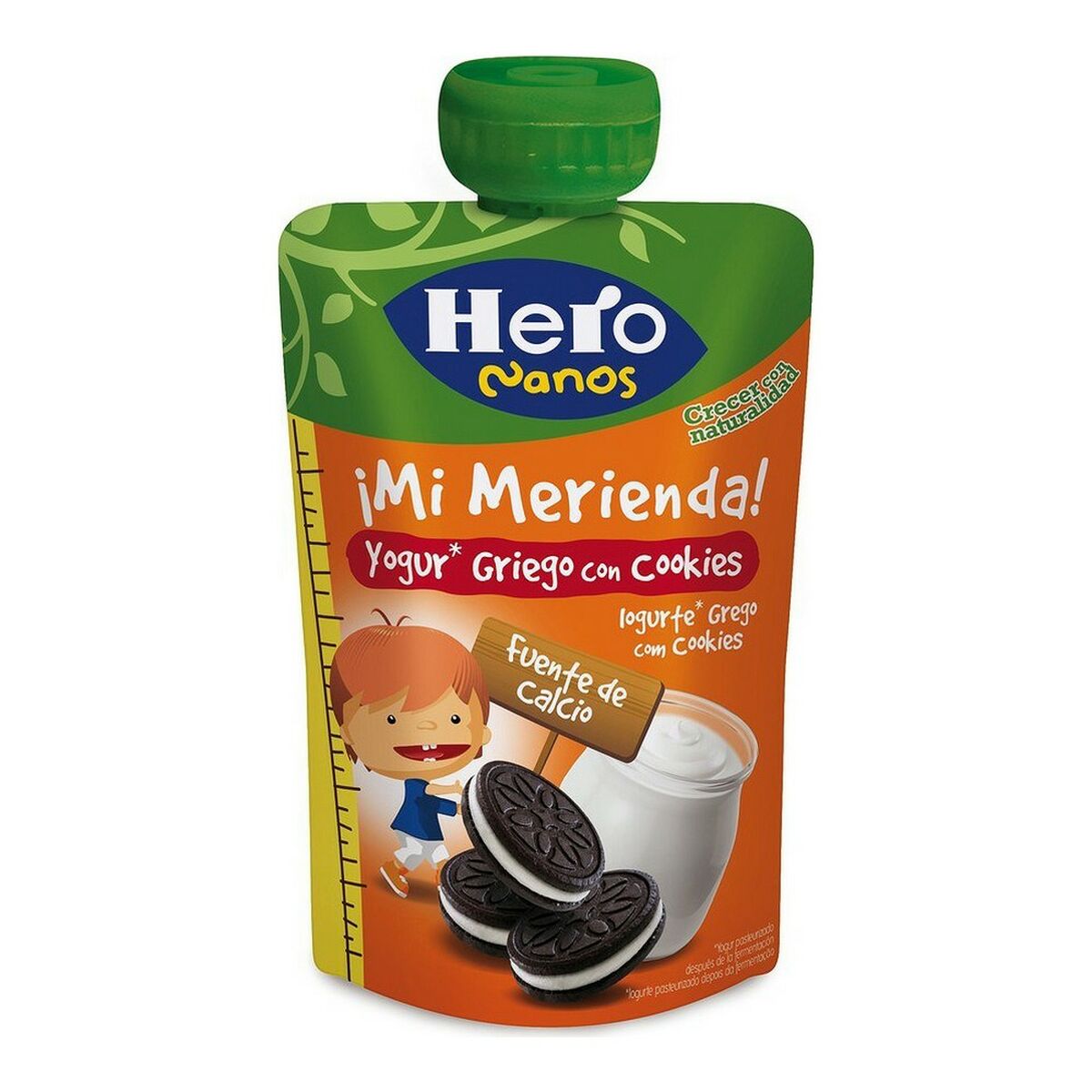 Baby food Hero ¡Mi Merienda! Yogur Galleta (100 gr) - Little Baby Shop