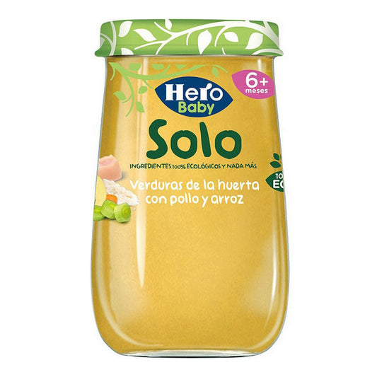 Baby food Hero Verduras Pollo Rice (190 g) - Little Baby Shop